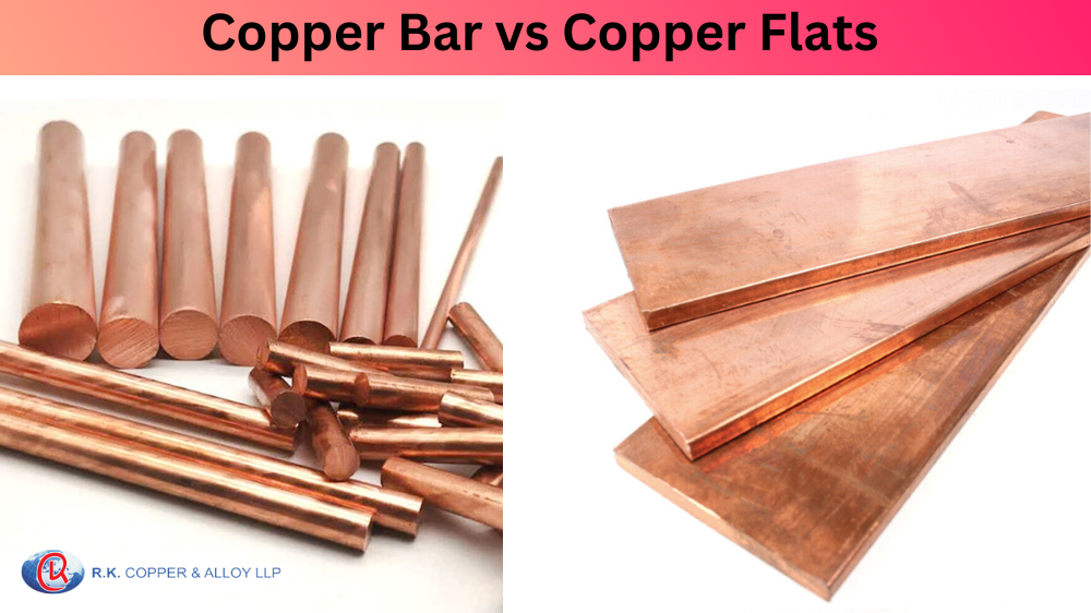 Copper Bar vs copper flats