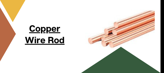 Polished copper round bars stacked together for machining and electrical use